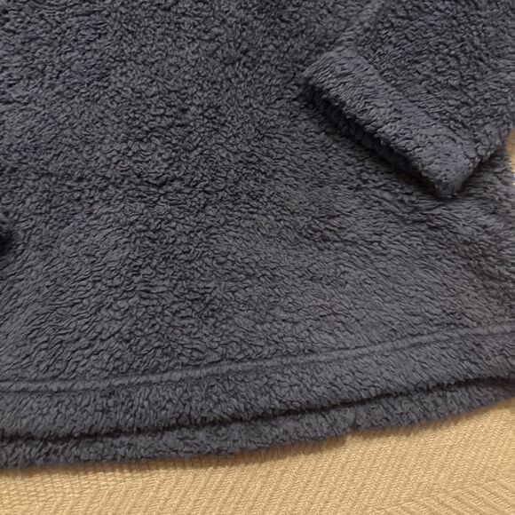 Patagonia Fleece Pullover Sweater Womens Small Blue 1/4 Zip Soft Fuzzy - Picture 2 of 9
